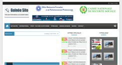 Desktop Screenshot of guineesite.com